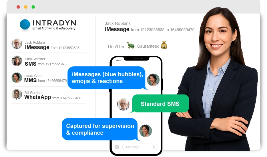 Intradyn-Compliant-SMS-Text-iMessage-WhatsApp-Archiving